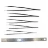 SET OF 5 TWEEZERS